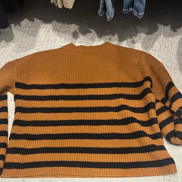 La Ligne Brown and Black Striped Sweater - Picture 3 of 5